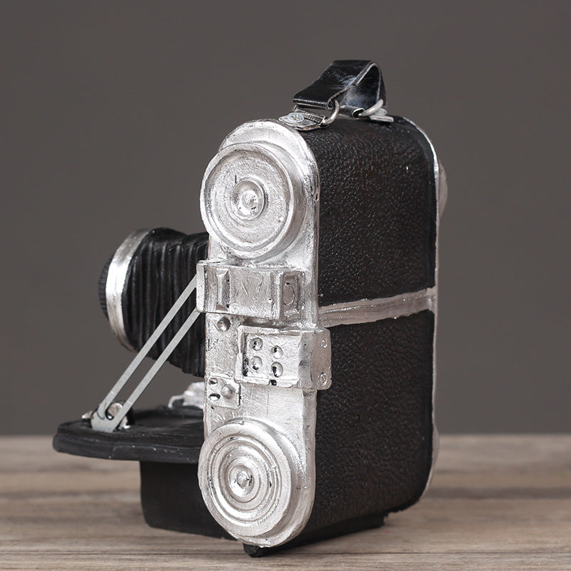 Retro Distressed Dirty Vintage Camera Ornaments