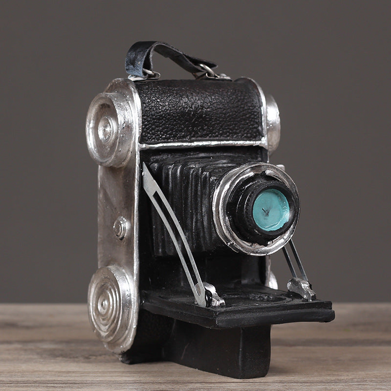 Retro Distressed Dirty Vintage Camera Ornaments