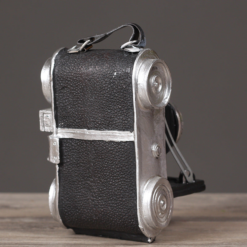 Retro Distressed Dirty Vintage Camera Ornaments