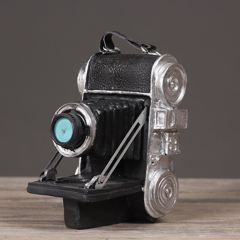 Retro Distressed Dirty Vintage Camera Ornaments