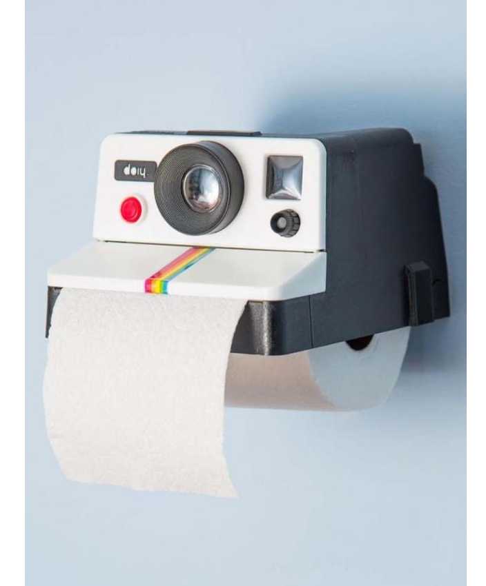 Household Retro Instagram Camera Paper Towel Box