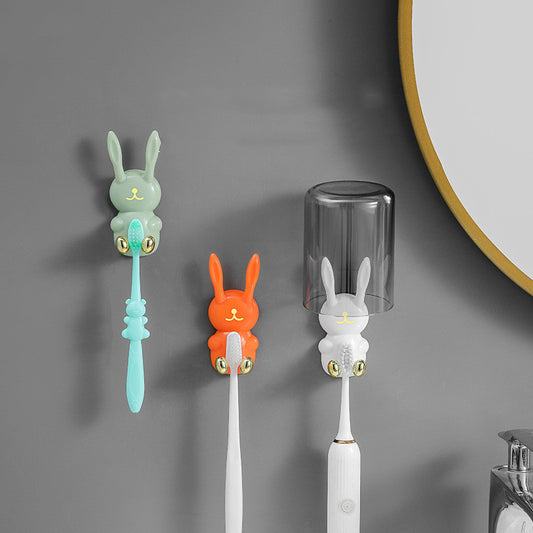 Multi-functional Bunny Shape Storage Hooks Without Punching Holes