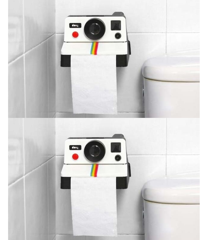 Household Retro Instagram Camera Paper Towel Box