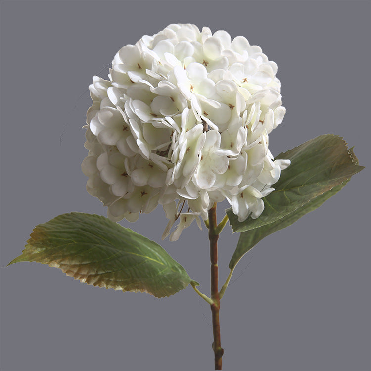 Single 3D Retro-feel Moisturizing Hydrangea Artificial Flower