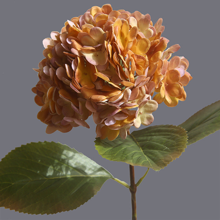 Single 3D Retro-feel Moisturizing Hydrangea Artificial Flower