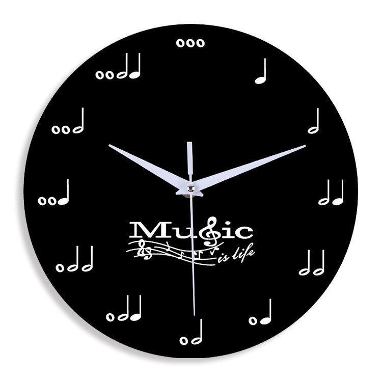 Modern Minimalist Musical Instrument Creative Wall Clock