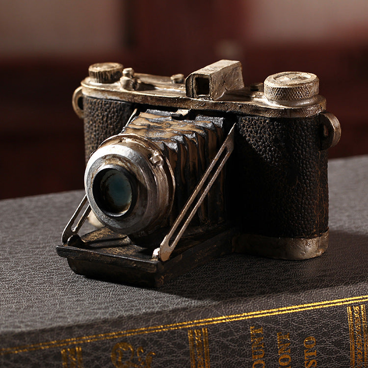 Retro Camera Model Creative Bar Knickknack