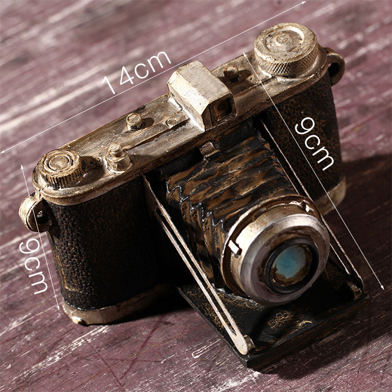 Retro Camera Model Creative Bar Knickknack