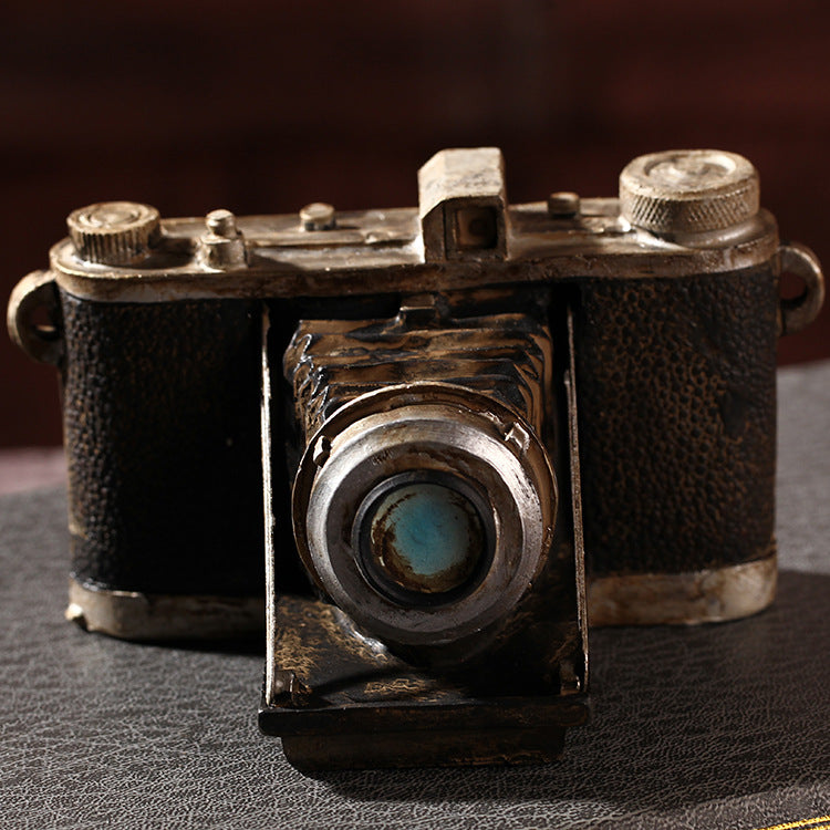 Retro Camera Model Creative Bar Knickknack